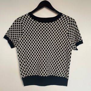 Forever 21 Diamond Patterned Top